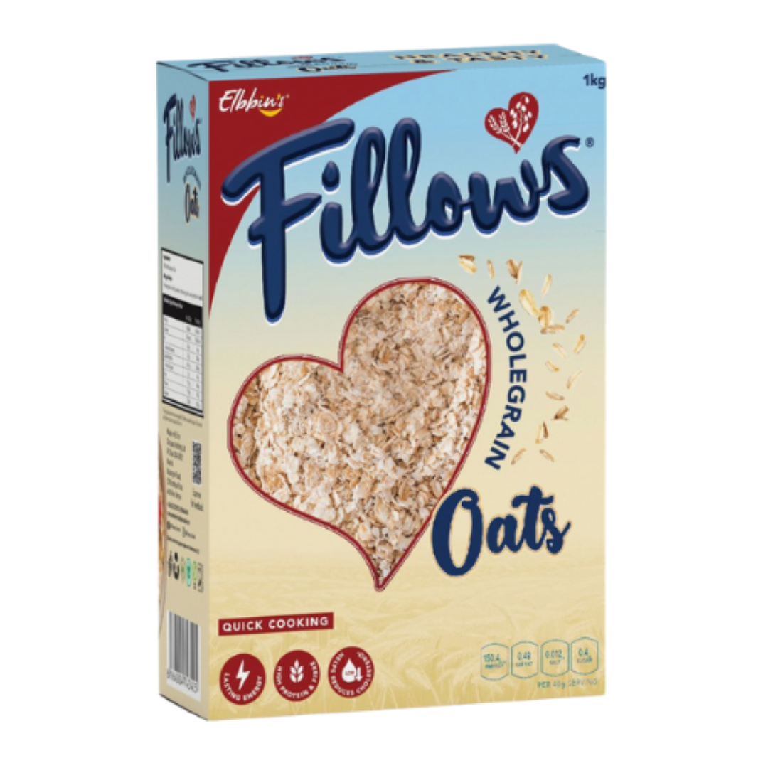FILLOWS WHOLEGRAIN OATS 1KG